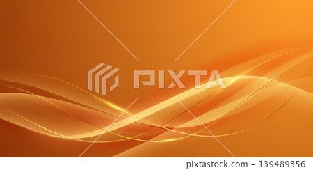 Abstract background vector illustration with a modern design, orange and gold colors, and geometric elements. Abstract background vector illustration with a modern design, orange and gold colors, and geometric elements. 139489356