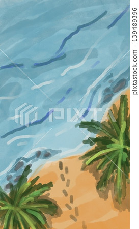 sea bay map design art land ocean beach 139489396