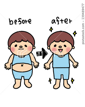 Diet, body care, before and after photos of overweight men Diet, body care, before and after photos of overweight men 139489477