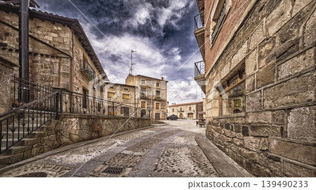 Traditional Architecture, Vinuesa, Spain Traditional Architecture, Vinuesa, Spain 139490233
