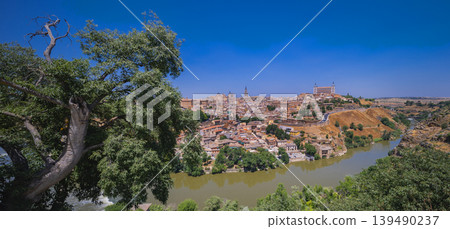 Panoramic City View of Toledo, Spain Panoramic City View of Toledo, Spain 139490237