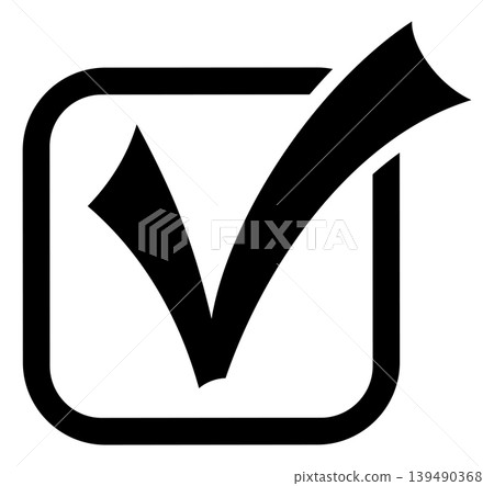 Checkmark tick icon Checkmark tick icon 139490368