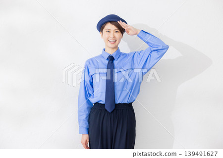 Image of a female security guard 139491627