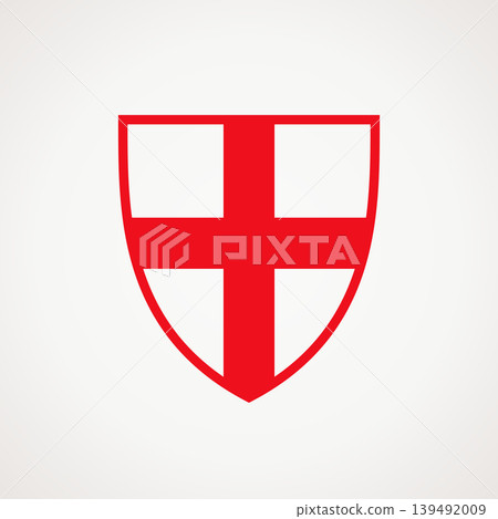 Shield - flag of England Shield - flag of England 139492009