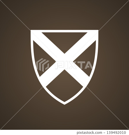 Shield - flag of Scotland or Tenerife 139492010