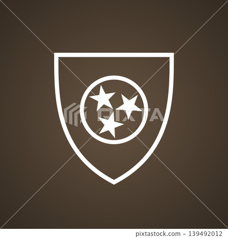 Shield - flag of Tennessee 139492012