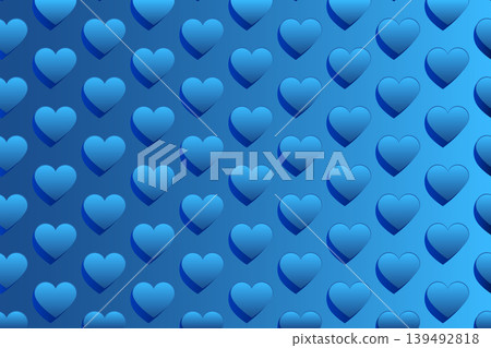 blue papercut hearts backdrop pattern vector illustration blue papercut hearts backdrop pattern vector illustration 139492818