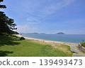 Coastal scenery of Shikanoshima Island, Higashi Ward, Fukuoka City: The beach in front of Kyukamura (holiday village), Shimogahama Beach. 139493473