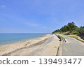 Coastal scenery of Shikanoshima Island, Higashi Ward, Fukuoka City: The beach in front of Kyukamura (holiday village), Shimogahama Beach. 139493477