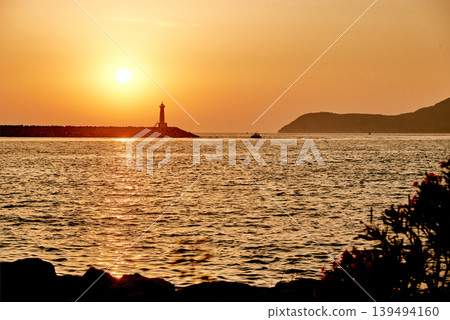 Seascape sun, pond sea outside, ocean wave, nature scenery Bar Montenegro Seascape sun, pond sea outside, ocean wave, nature scenery Bar Montenegro 139494160