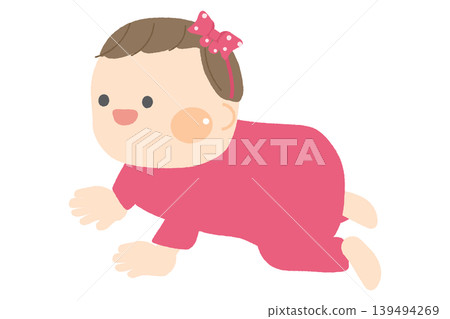 爬行的女嬰 爬行的女嬰 139494269