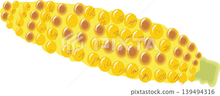 Grilled corn Grilled corn 139494316
