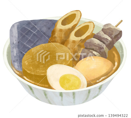 Oden illustration Oden illustration 139494322