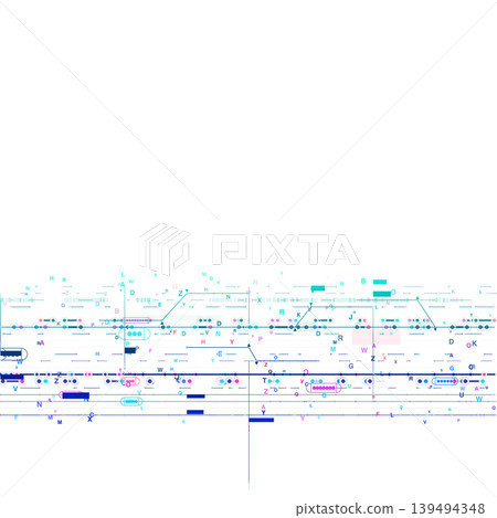 Digital Information Diagram Digital Information Diagram 139494348