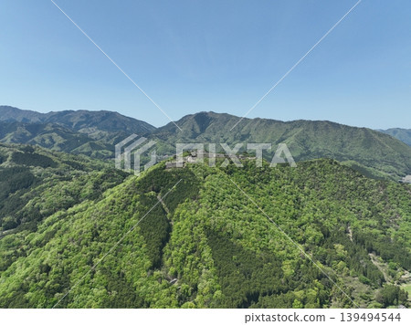 從武田城遺址眺望兵庫縣 從武田城遺址眺望兵庫縣 139494544