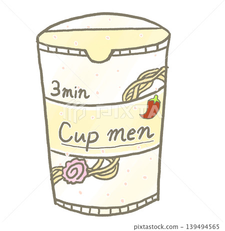 R: More fairytale-like instant noodles ☆ Cup Ramen (vertical) ⑥ R: More fairytale-like instant noodles ☆ Cup Ramen (vertical) ⑥ 139494565