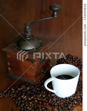 coffee beans and ground coffee coffee beans and ground coffee 139494626