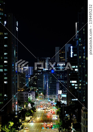 韓國的夜景 韓國的夜景 139495232