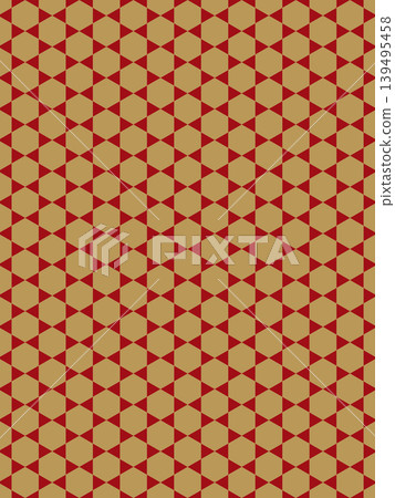 Counterfeit gold and a background of maroon hexagonal patterns Counterfeit gold and a background of maroon hexagonal patterns 139495458