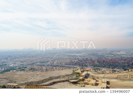 Panoramic View of Cairo from Mokattam Mountain Panoramic View of Cairo from Mokattam Mountain 139496007