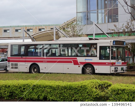 Nishitetsu Bus Hakata Wharf bus stop Nishitetsu Bus Hakata Wharf bus stop 139496541