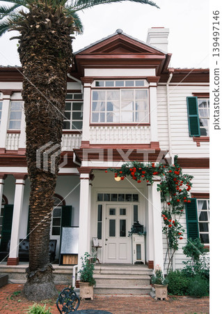 The Western-style houses in Kobe City, Hyogo Prefecture: Retro architecture and design that remain to this day. The Western-style houses in Kobe City, Hyogo Prefecture: Retro architecture and design that remain to this day. 139497146