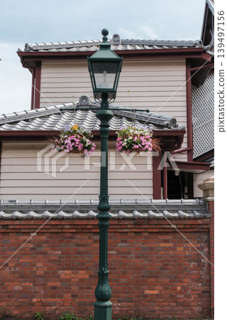 兵庫縣神戶市的西式住宅:至今仍保留著復古的建築和設計風格。 兵庫縣神戶市的西式住宅:至今仍保留著復古的建築和設計風格。 139497156
