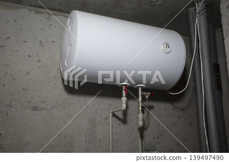 Basement water heater 139497490