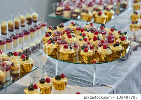 Festive gathering's sweet desserts Festive gathering's sweet desserts 139497783
