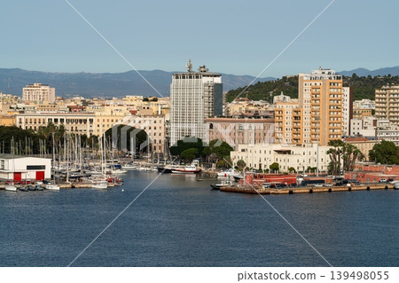 Cagliari port panorama in Sardinia, Italy Cagliari port panorama in Sardinia, Italy 139498055