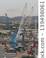 Industrial cranes at Port of Civitavecchia near Rome, Italy 139498061