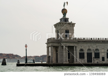 Punta della Dogana waterfront in Venice, Italy 139498069