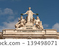 Sculptures on Rua Augusta Arch in Lisbon, Portugal 139498071