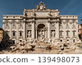 View of Trevi Fountain in Rome, Italy 139498073