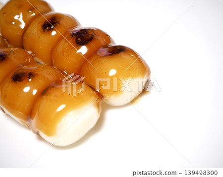 Delicious Mitarashi dumplings Delicious Mitarashi dumplings 139498300