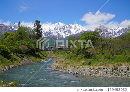 The Northern Alps as seen from Oide Park 139498983