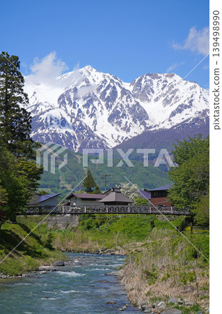 從大出公園眺望北阿爾卑斯山 從大出公園眺望北阿爾卑斯山 139498990