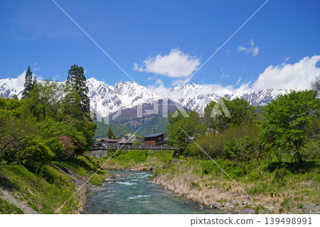 從大出公園眺望北阿爾卑斯山 從大出公園眺望北阿爾卑斯山 139498991