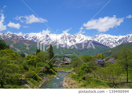 The Northern Alps as seen from Oide Park 139498994
