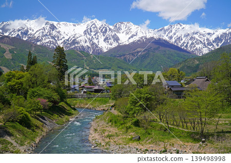 從大出公園眺望北阿爾卑斯山 139498998