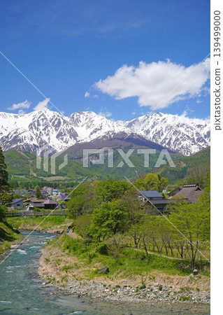 The Northern Alps as seen from Oide Park The Northern Alps as seen from Oide Park 139499000
