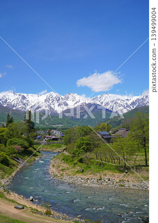 The Northern Alps as seen from Oide Park 139499004