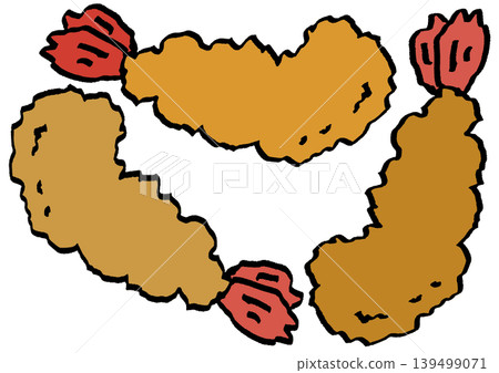 Fried Shrimp Fried Shrimp 139499071