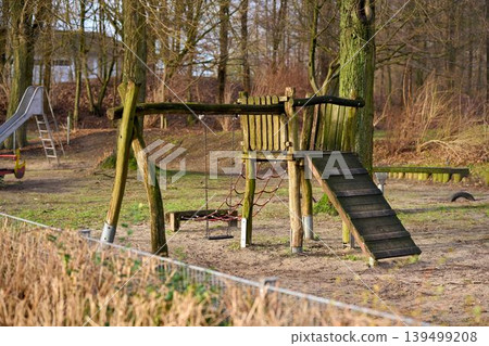 Playground fun on a sunny day Playground fun on a sunny day 139499208