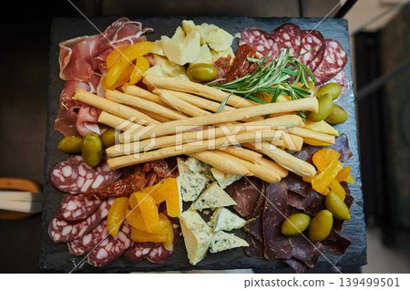 Charcuterie spread Charcuterie spread 139499501
