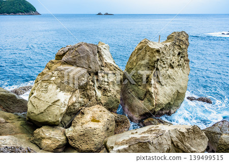 Mie Prefecture, Kumano: Onigajo Castle, Kagura Rock Mie Prefecture, Kumano: Onigajo Castle, Kagura Rock 139499515