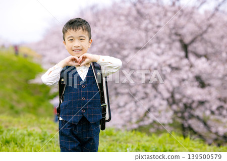 Boys entering elementary school Boys entering elementary school 139500579