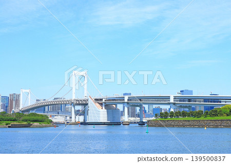 東京都港區彩虹橋風景 東京都港區彩虹橋風景 139500837