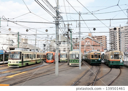 Hiroshima Electric Railway Senda Depot Hiroshima Electric Railway Senda Depot 139501461