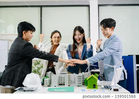 Business team people planning hand using laptop for working technology and business Net zero and carbon neutral concept.NET ZERO icons and symbols save the eco world. Business team people planning hand using laptop for working technology and business Net zero and carbon neutral concept.NET ZERO icons and symbols save the eco world. 139501568